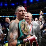 Oleksandr Usyk sa vzdal titulu WBO v ťažkej váhe a opasok odovzdal Fabio Wardley