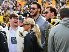 Olivia Dunne napísala vtipný odkaz pre priateľa Paula Skenesa, zatiaľ čo počas poslednej dovolenky pózovala v bikinách Snímka obrazovky príbehu Dunne na Instagrame.