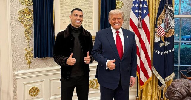 Ronaldo a Trump