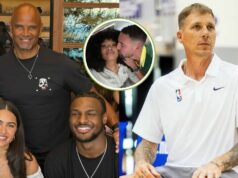 Otec priateľky Bronnyho Jamesa pristihol fanúšikov pri smiechu na žrebcovi „Wild“ Megan Thee Stallion ex-NBA Star a Klay Thompson Jab logo pochodového šialenstva