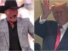 Pat McAfee stojí pevne uprostred rozhorčenia fanúšikov nad hosťovaním Donalda Trumpa v jeho show ESPN logo pochodového šialenstva