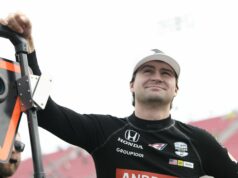 Pato O’Ward komentuje, že Colton Herta môže mať garantované miesto v roku 2027 s Cadillacom F1 Pato O'Ward (úplne vľavo) a Colton Herta (úplne vpravo) na IndyCar Series Bommarito Automotive Group 500 - Zdroj: Getty