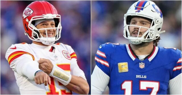 Patrick Mahomes a Josh Allen odmietli ako vrcholoví manažéri NFL logo pochodového šialenstva