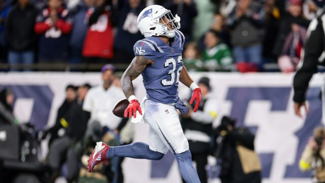 Patriots predĺžili sériu víťazstiev na osem zápasov, keďže Drake Maye vedie proti Jets
