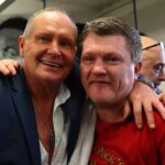 Bývalý boxer Ricky Hatton a bývalý futbalista Paul Gascoigne