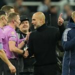 Pep Guardiola po porážke Manchestru City s Newcastlom zamieril priamo k funkcionárom zápasu