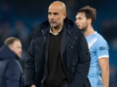 Pep Guardiola ukazuje prstom na vinu po prehre Man City s Bayerom Leverkusen | Futbal | Šport Pep Guardiola ukazuje prstom na vinu po prehre Man City s Bayerom Leverkusen | Futbal | Šport