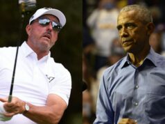 Phil Mickelson upustil od 3-slovnej reakcie na Baracka Obamu, ktorý údajne klamal o Obamacare Phil Mickelson upustil od 3-slovnej reakcie na Baracka Obamu, ktorý údajne klamal o Obamacare