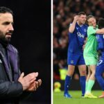 Po tom, čo Idrissa Gueye dostane červenú kartu za popľutovanie so spoluhráčom, Ruben Amorim odhaľuje, prečo chce, aby hráči Manchestru United medzi sebou bojovali.