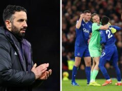 Po tom, čo Idrissa Gueye dostane červenú kartu za popľutovanie so spoluhráčom, Ruben Amorim odhaľuje, prečo chce, aby hráči Manchestru United medzi sebou bojovali. Po tom, čo Idrissa Gueye dostane červenú kartu za popľutovanie so spoluhráčom, Ruben Amorim odhaľuje, prečo chce, aby hráči Manchestru United medzi sebou bojovali.