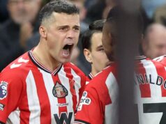 Podpis sezóny Granit Xhaka je hráč Ligy majstrov, ktorý vedie šou za Sunderland Podpis sezóny Granit Xhaka je hráč Ligy majstrov, ktorý vedie šou za Sunderland
