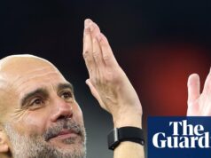 „Pokutuj aj spevákov“: Guardiola žartuje pri trestoch Manchestru City za neskoré reštarty | Manchester City "Pokutuj aj spevákov": Guardiola žartuje pri trestoch Manchestru City za neskoré reštarty | Manchester City