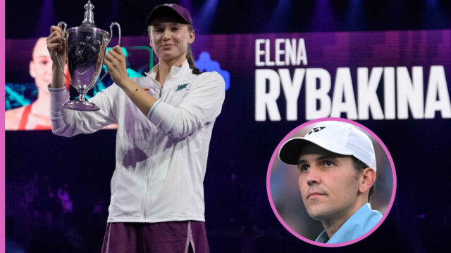 Pozrite sa na komentáre Eleny Rybakiny o jej trénerovi Stefanovi Pozrite sa na komentáre Eleny Rybakiny o jej trénerovi Stefanovi Vukovovi a jeho tíme po upustení od podania rúk na turnaji WTA Finals