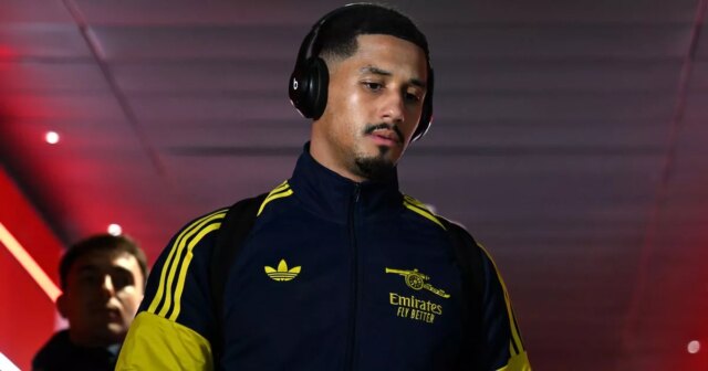 William Saliba pred zápasom Arsenalu