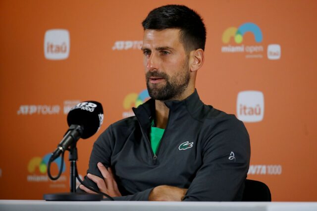 Djokovič na turnaji Rolex Masters v Šanghaji 2025 – 13. deň – Zdroj: Getty