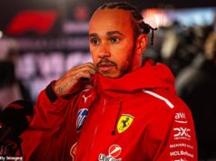 Prečo je čas, aby bludný Lewis Hamilton odišiel do dôchodku – a konečne ukončil tento žalostný úpadok, píše JONATHAN McEVOY Lewis Hamilton by mal po strastiplnom roku s Ferrari skončiť na konci sezóny F1