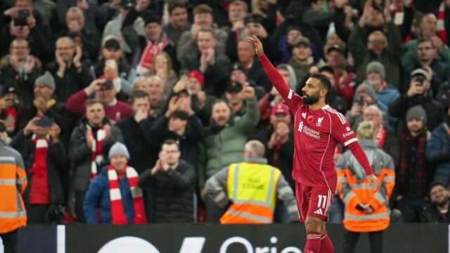 Premier League 2025-26: Salah strelil 250. gól, keď Liverpool porazil Aston Villu 2:0 a ukončil tak žalostnú sériu
