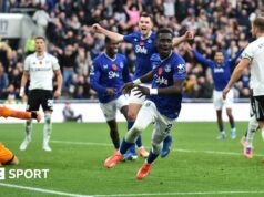 Premier League LIVE: Everton vs Fulham & West Ham vs Burnley – výsledky a aktualizácie cieľ