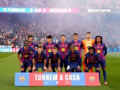 Prezývka hviezdy Barcelony sa vracia počas zápasu Athletic Club Prezývka hviezdy Barcelony sa vracia počas zápasu Athletic Club