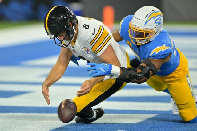 NFL: Pittsburgh Steelers v Los Angeles Chargers
