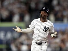 „Prineste Ketel Marte!“; „Nie je dôvod nenechať si Jazz Chisholm Jr.“ logo pochodového šialenstva