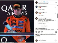 Príspevok Oscara Piastriho na Instagrame hovorí za všetko po poslednej katastrofe hviezdy Aussie F1, keď zúriví fanúšikovia podozrievajú zo sabotáže tímu McLaren Oscar Piastri reagoval na druhé miesto v pretekoch, ktoré mal vyhrať, týmto príspevkom na Instagrame, ktorý neobsahuje žiadny popis a záber, na ktorom sa pozerá skleslo so svojou trofejou v Katare