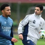 Mikel Arteta a Etn Nyeri počas relácií
