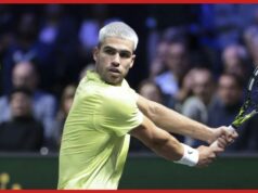 Program ATP Finals 2025 Deň 1: Carlos Alcaraz, Ben Shleton a ďalší v akcii Bývalý šampión Alexander Zverev sa počas večernej časti postaví proti Benovi Sheltonovi. (Zdroj: Getty)