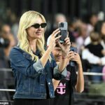 Ivanku Trumpovú videli nahrávať pred zápasom Interu Miami, keď jej deti odchádzali s hráčmi