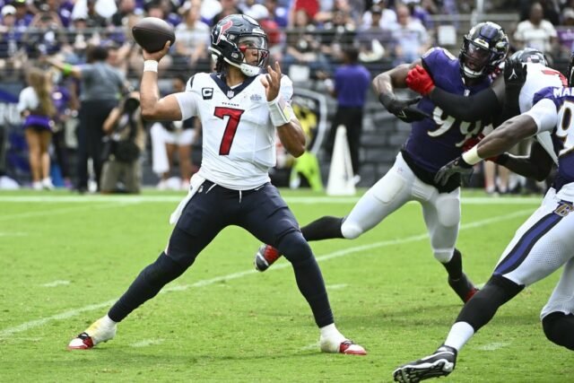 NFL: Houston Texans v Baltimore Ravens