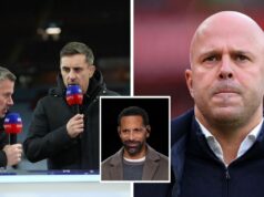 „Rád by som videl rovnakú energiu pre Arne Slot“ Manchester United vs Arsenal - Premier League - Zdroj: Getty