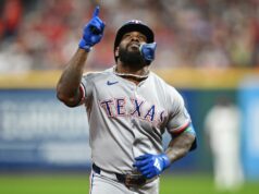 Rangers prechádzajú od hrdinu Svetovej série 2023 Adolisa Garciu, C. Jonaha Heima MLB: Texas Rangers v Cleveland Guardians