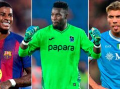 Rashford, Hojlund, Onana: Ako sa darí 18 hviezdam hosťovania Man Utd v tejto sezóne Marcus Rashford oslavuje za Barcelonu