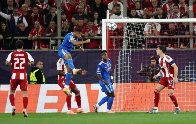 Real Madrid ukázal vo výhre Olympiakosu to najlepšie aj najhoršie Olympiacos - Real Madrid