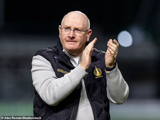 Recenzia: Falkirk Johna McGlynna rastie sebavedomie po flirtovaní s veľkými Manažér Falkirku John McGlynn kvituje fanúšikov po remíze 1:1 s Livingstonom