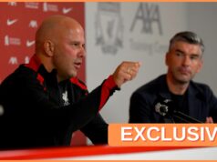 Richard Hughes prehlasoval Arneho Slotu pri veľkom prestupe do Liverpoolu Luis Diaz a Arne Slot minulú sezónu