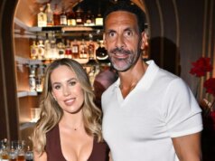 Rio Ferdinand sa zameral na britskú vládu po odhalení dôvodu presťahovania sa do Dubaja LONDÝN, ANGLICKO - 24. november: Rio Ferdinand a Kate Ferdinand zúčastniť