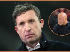 Robbie Fowler „skutočne prekvapený“ Liverpool nechal ísť Luisa Diaza Luis Diaz oslavuje gól za Bayern Mníchov