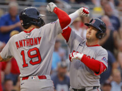 Roman Anthony, Garret Crochet a Stephen Thompson reagujú na mimosezónne problémy Alexa Bregmana logo pochodového šialenstva