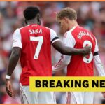 Martin Odegarard v akcii za Arsenal