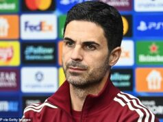 Rozhorčený Mikel Arteta sarkasticky reaguje na zamietnutie žiadosti Arsenalu o zápas, pričom Gunners čelia dvom zápasom za tri dni len hodiny pred Štedrým večerom. Mikel Arteta naznačil, že Arsenal požiadal Premier League o preloženie zápasov Evertonu uprostred preťaženia počas sviatočného obdobia.