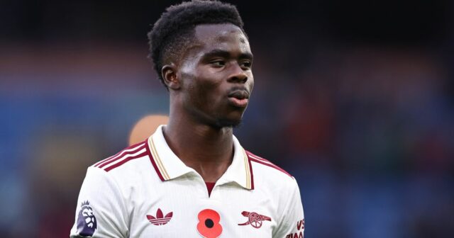 Bukayo Saka pre Arsenal