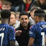 Hráči Arsenalu v Sunderlande