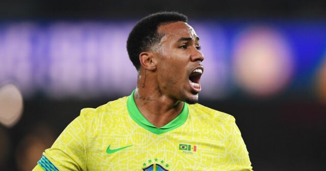 Rozpis Arsenalu Gabriel Magalhaes môže chýbať po poslednom zranení Gabriel Magalhaes v akcii za Brazíliu