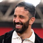 Ruben Amorim sa usmieva.