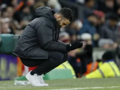 Ruben Amorim hovorí, že sa po prehre Evertonu „bojí“. Ruben Amorim hovorí, že sa po prehre Evertonu "bojí".