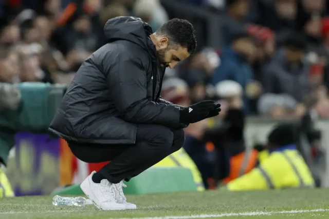 Ruben Amorim hovorí, že sa po prehre Evertonu "bojí". Ruben Amorim hovorí, že sa po prehre Evertonu "bojí".