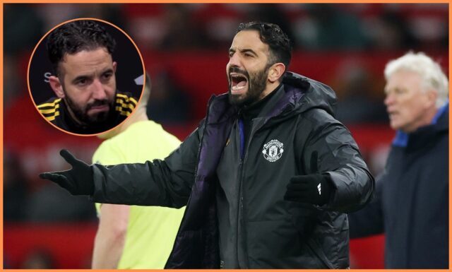 Ruben Amorim sa pozerá na porážku Man Utd proti Evertonu na Old Trafford