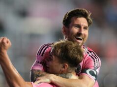 SLEDUJ: Messi skóroval, aby zabezpečil Inter Miami vedenie proti Nashvillu v play-off pohára MLS SLEDUJ: Messi skóroval, aby zabezpečil Inter Miami vedenie proti Nashvillu v play-off pohára MLS