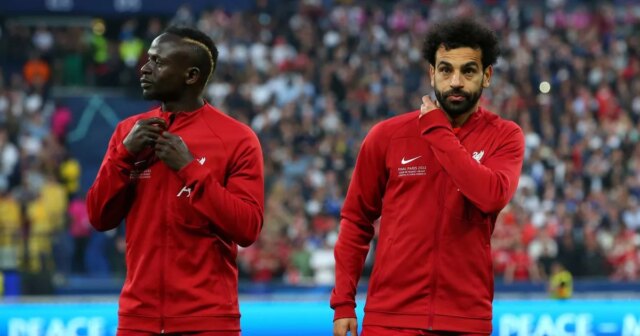 Sadio Mane a Mohamed Salah